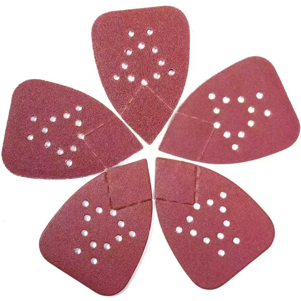 Papier abrasif pour ponceuse à main