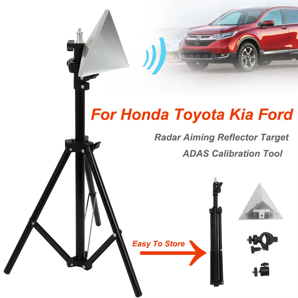 Kit d'outils d'étalonnage de cible de réflecteur de visée radar, ADAS, Honda, Toyota, Kia, Ford