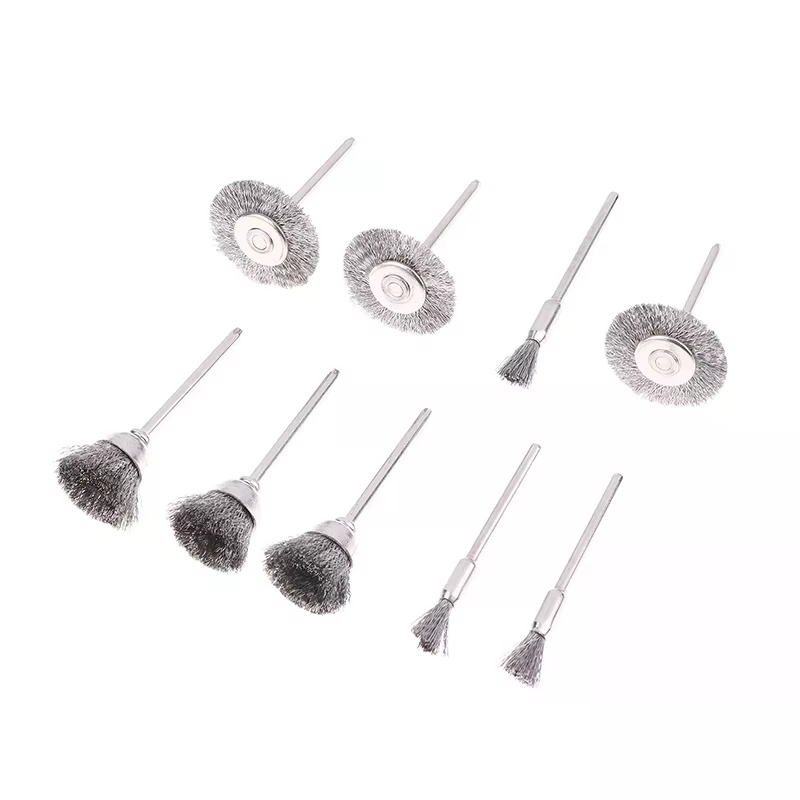 Ensemble de Mini brosses métalliques