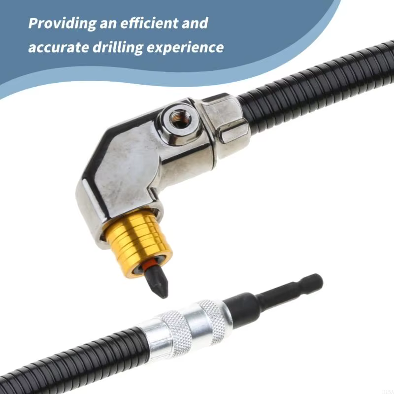 E15A Adaptateur coin forage facile à utiliser à 90 degrés pour les tâches rénovations à domicile