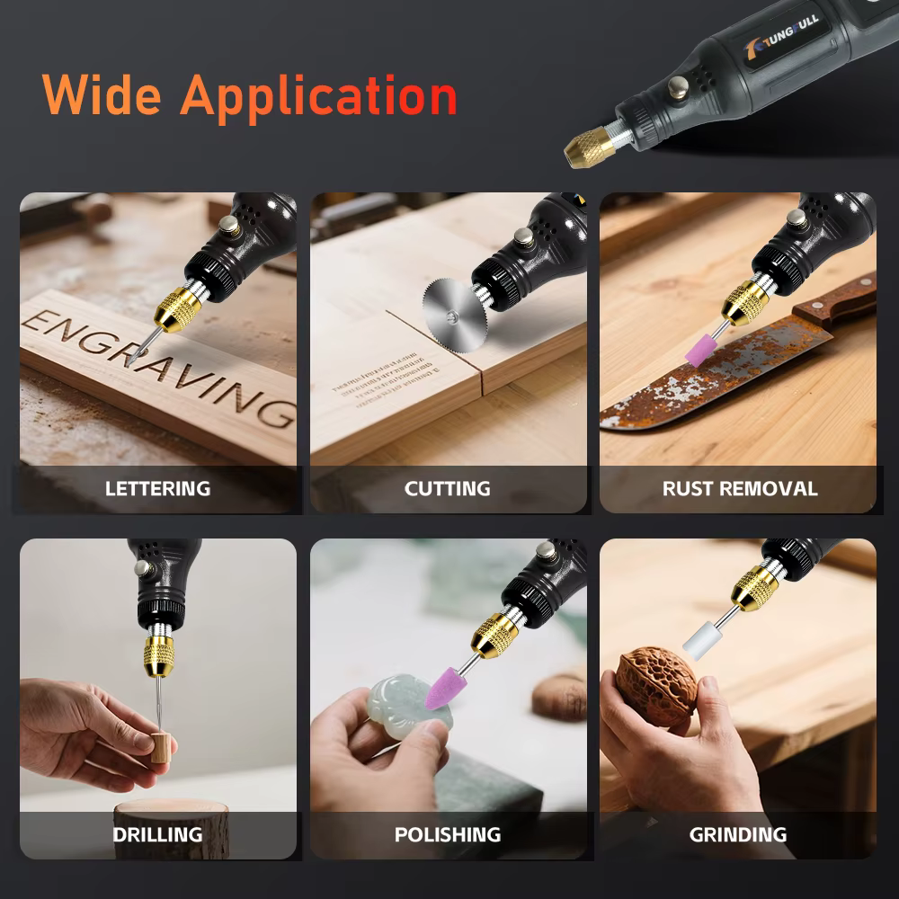 Mini perceuse électrique USB sans fil