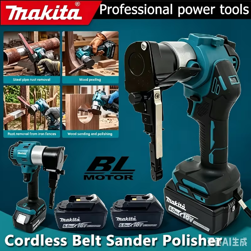 Ponceuse à bande sans fil Makita