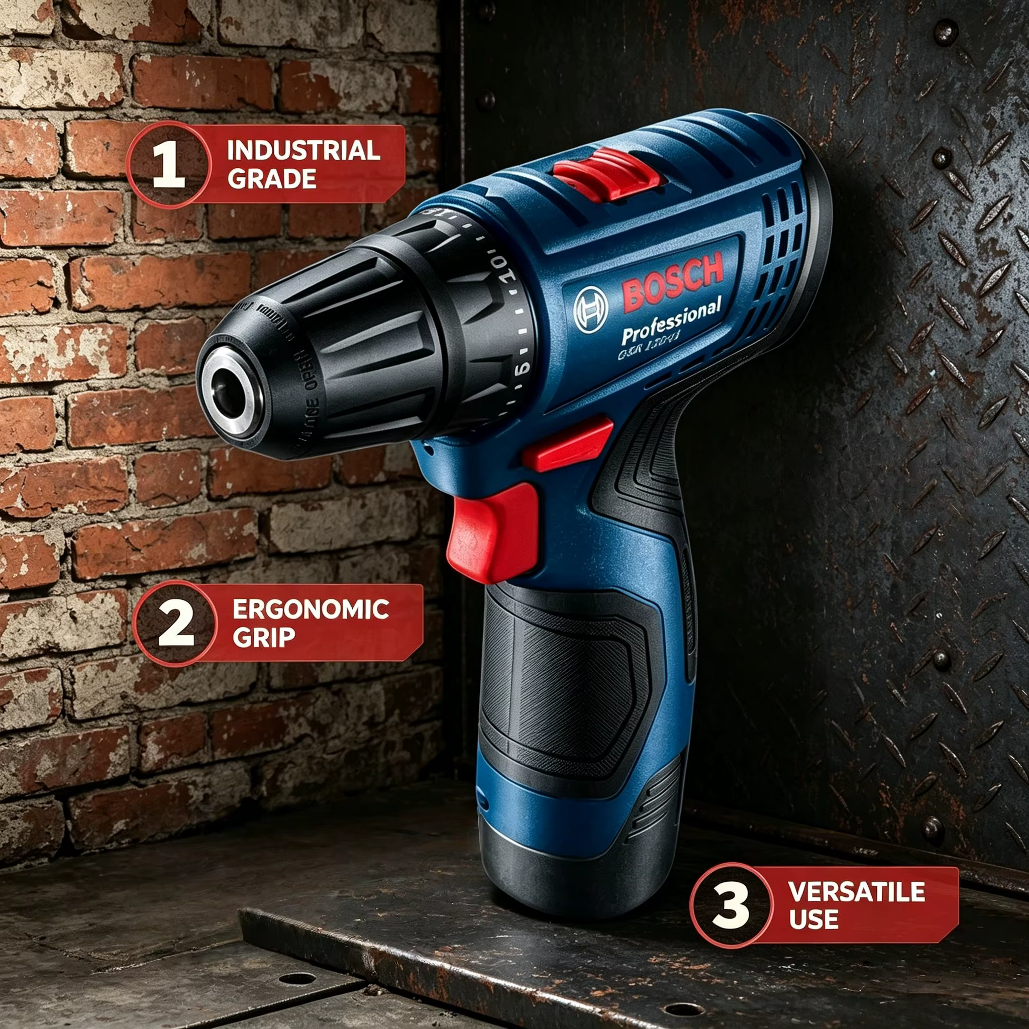 Perceuse électrique sans fil Bosch Professional GSR120-LI 12V