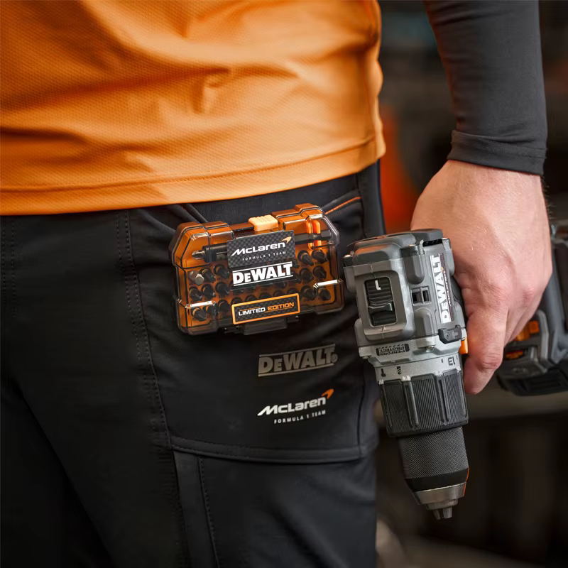 DEWALT McLaren F1 Team DT70901T-QZ Ensemble de 32 embouts de tournevis