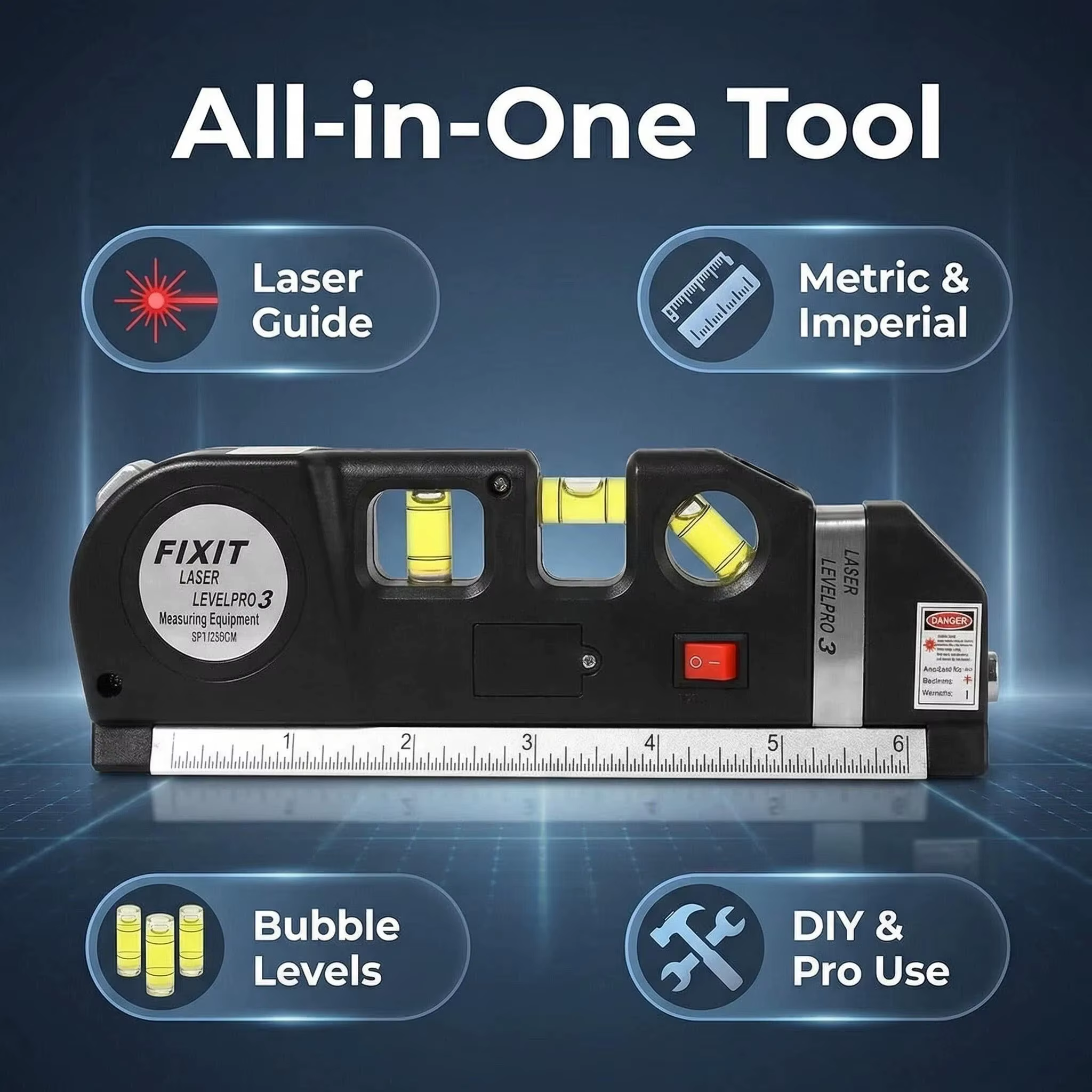 Niveau laser multifonctionnel standard