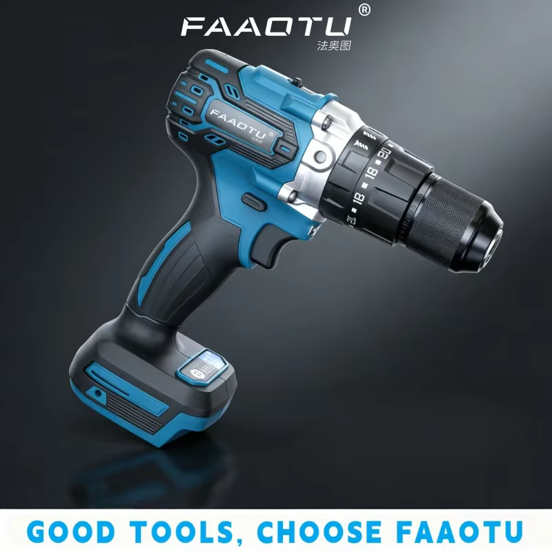 Perceuse-visseuse électrique FAAOTU 487-13 mm - Qualité professionnelle
