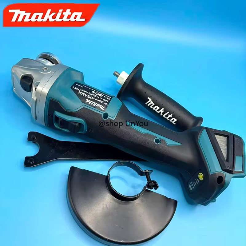 Meuleuses d'angle électriques Makita DGA504 18V 6.0Ah 125mm sans balais à batterie lithium