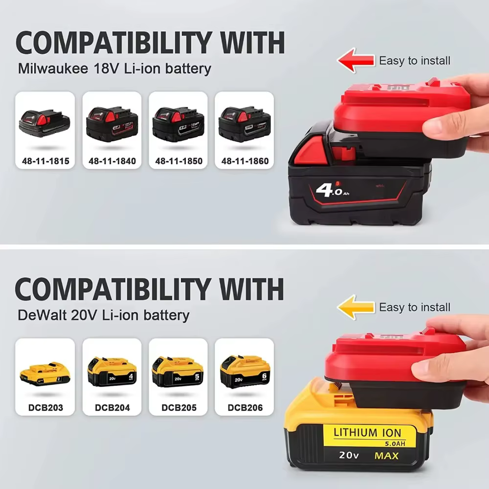 Adaptateur de batterie pour perceuse Craftsman 20V
