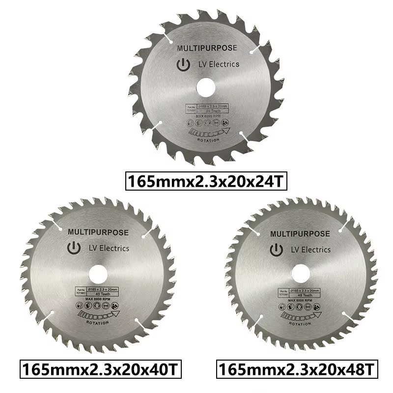 Lame de scie circulaire TCT CMCP 165 mm 24/40/48/60T