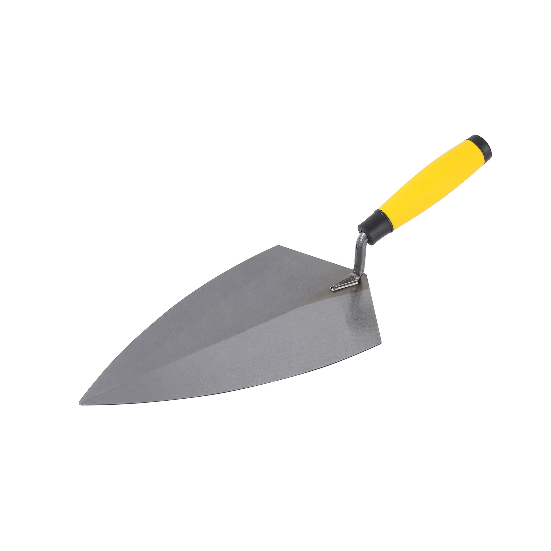 Lot de 5 outils de maçonnerie en acier au carbone : truelle de maçon