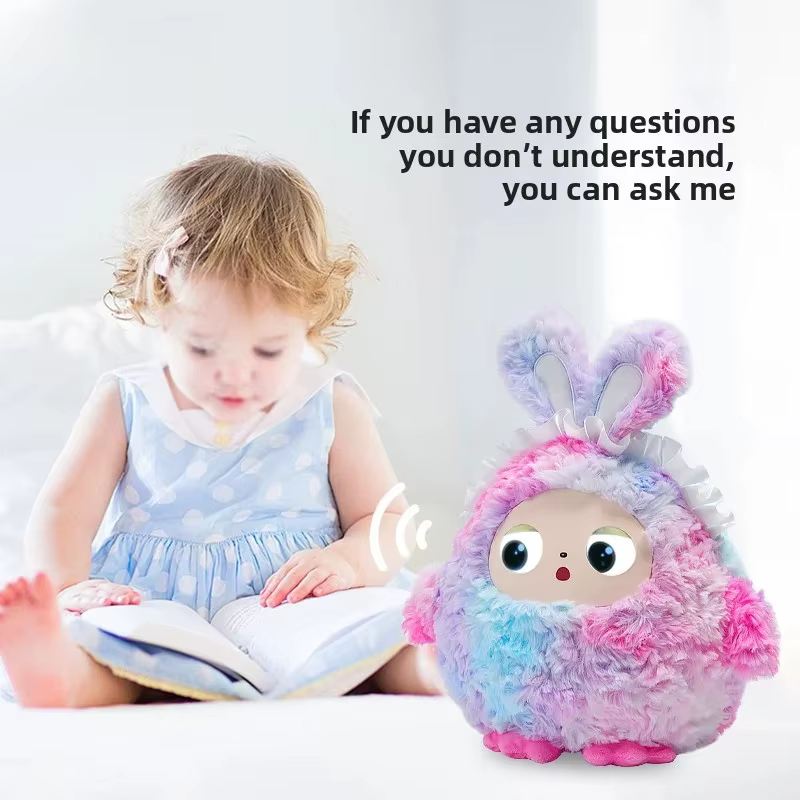 Robot éducatif intelligent IA pour enfants, dialogue multilingue, expression émotionnelle, clonage vocal, jouet d'apprentissage interactif