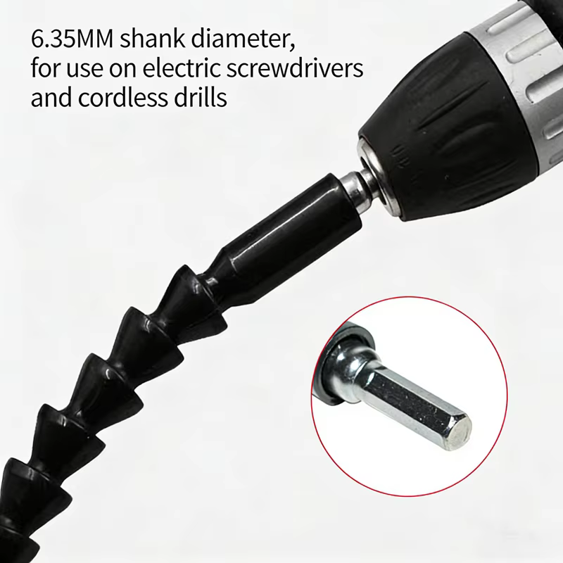 Nouvelle perceuse électrique universelle avec tige flexible
