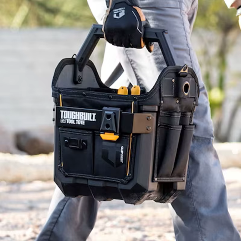 TOUGHBUILT Fourre-tout à outils étanche avec fond rigide
