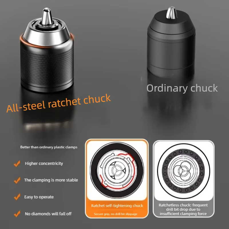 Perceuse à percussion sans fil sans balais