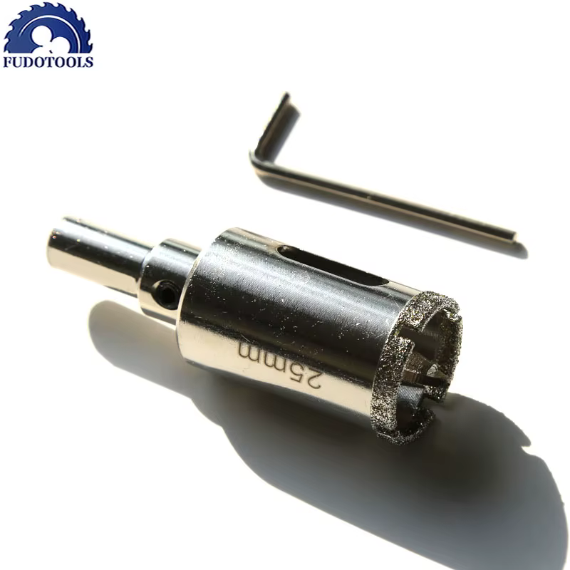 Vente de coût de 1 pièce 35-55mm qualité professionnelle 2 étapes diamant marbre scie cloche avec perceuse centrale pour le perçage de trous de marbre/carrelage