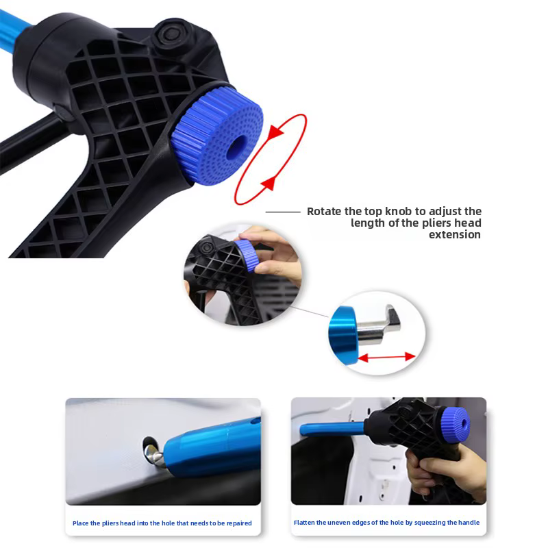 Outil de réparation de bosses sans peinture - Embout en acier inoxydable de 7 mm