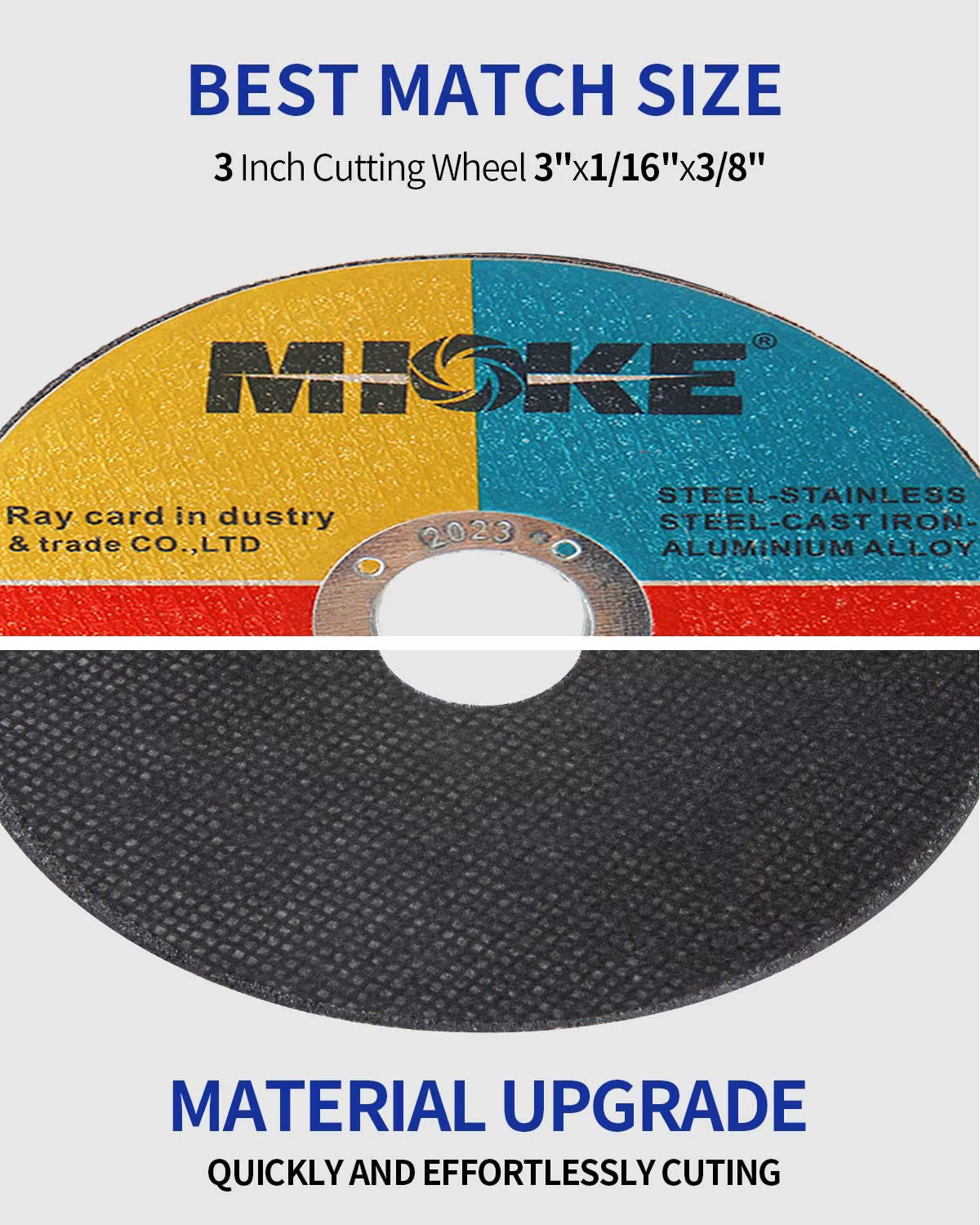 Disque de coupe en métal de lame de scie circulaire de 4.5 pouces 115mm pour des accessoires de meuleuse d'angle