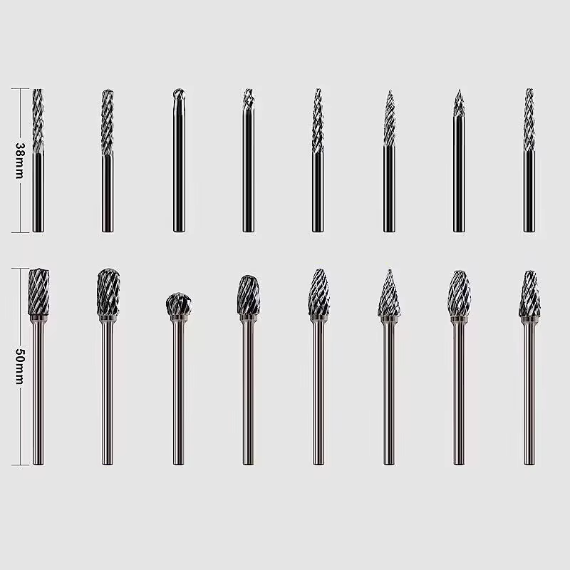 Jeu de bavures en carbure pour outil rotatif Dremel