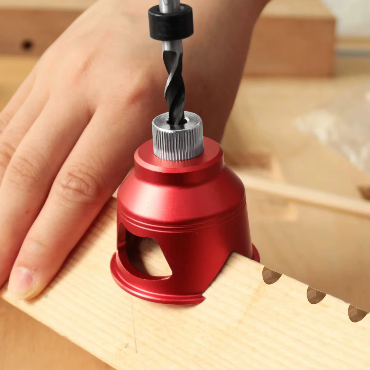 Kit de gabarits de perçage vertical pour chevilles