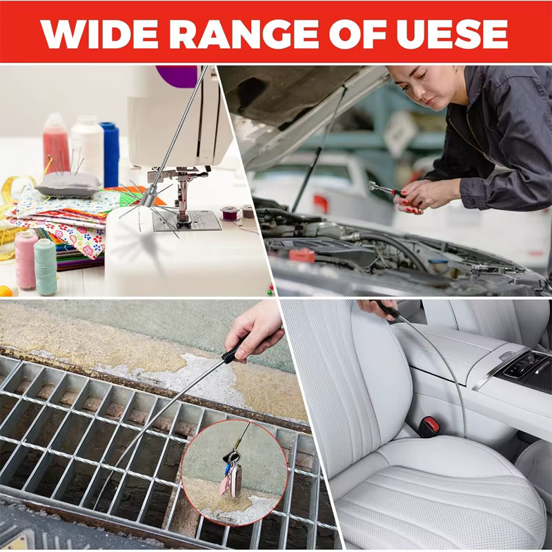 Outil de ramassage magnétique flexible