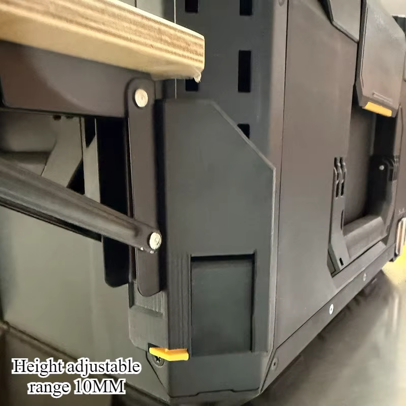 Support de bureau extensible pour boîte à outils Toughbuilt – Plateau latéral à démontage rapide