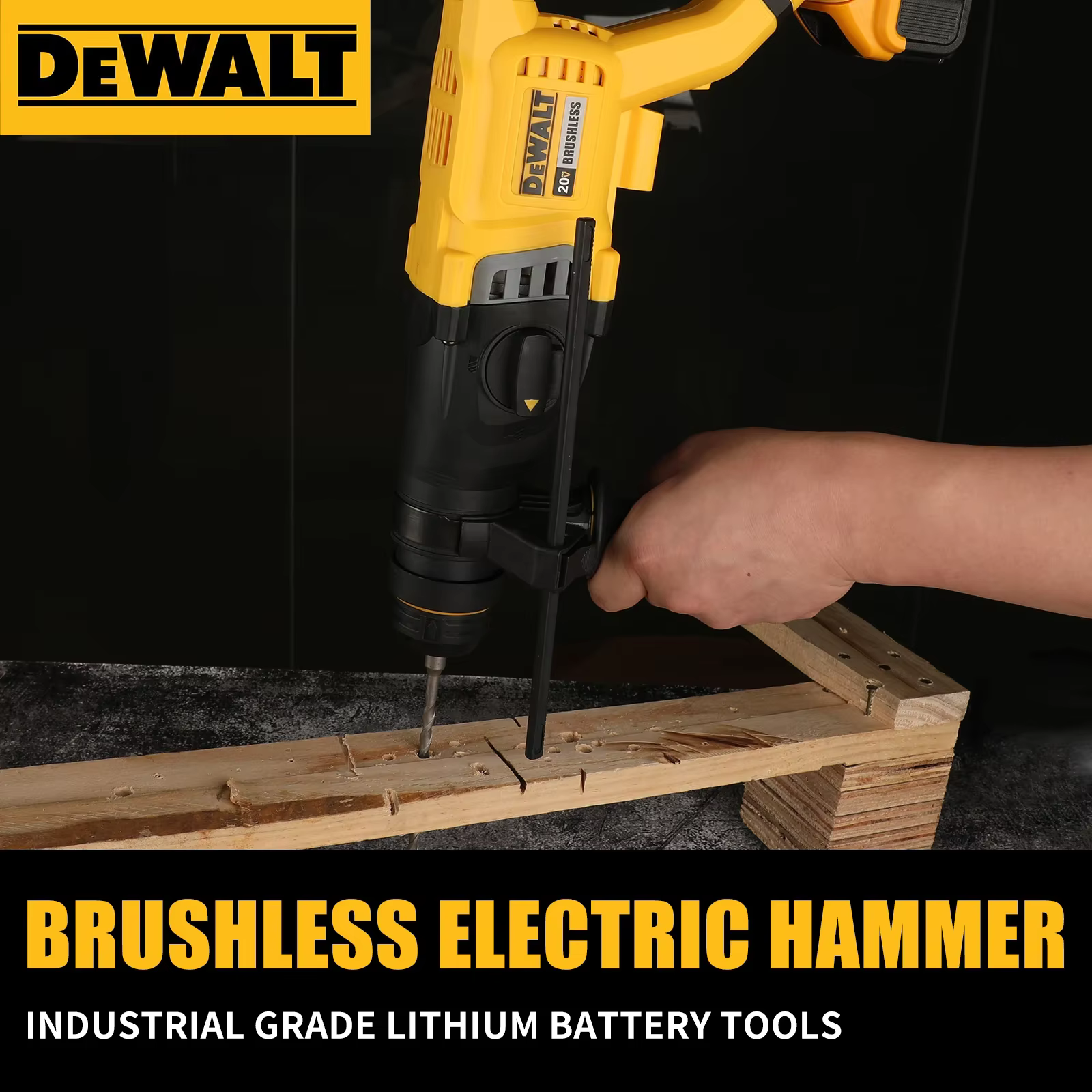 Marteau perforateur rotatif sans fil DEWALT SDS