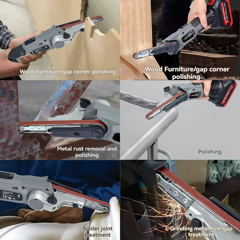Ponçage électrique pour ​ ​ Makita – Mini ponceuse à bande 18V