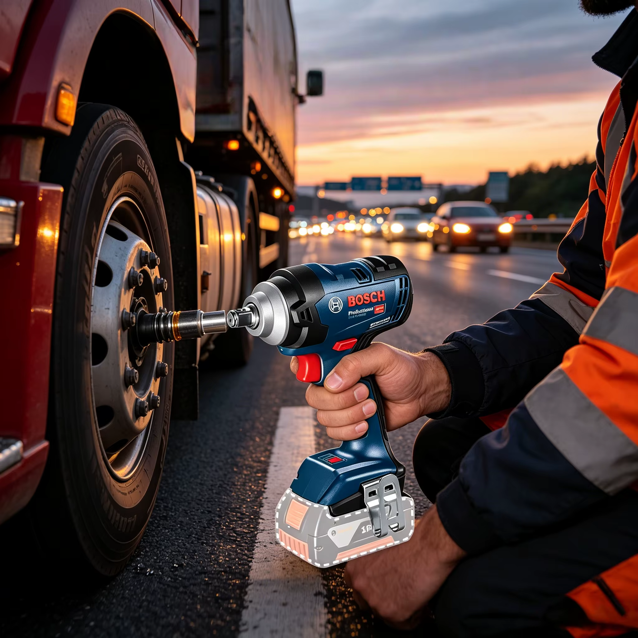 Nouvelle clé à chocs Bosch GDS 18V-400 18V