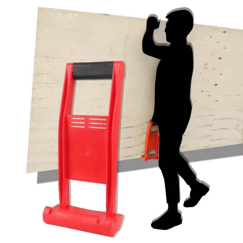 Extracteur poignée releveur gypse marbre plaques de plâtre carrelage cloisons sèches contreplaqué outil de levage ascenseur transporteur outils mobiles ABS 80KG