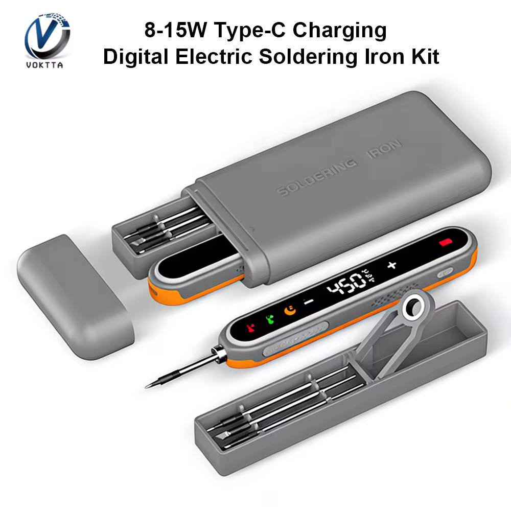 Kit de fer à souder électrique numérique Type-C 8-15W