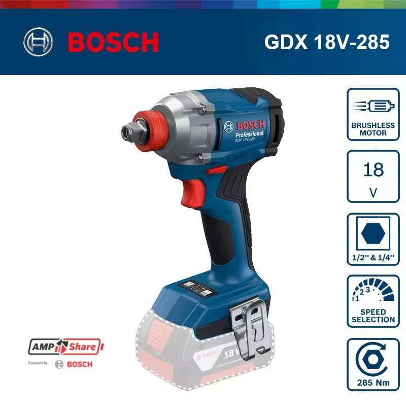 Clé à chocs sans fil Bosch GDX 18V-285