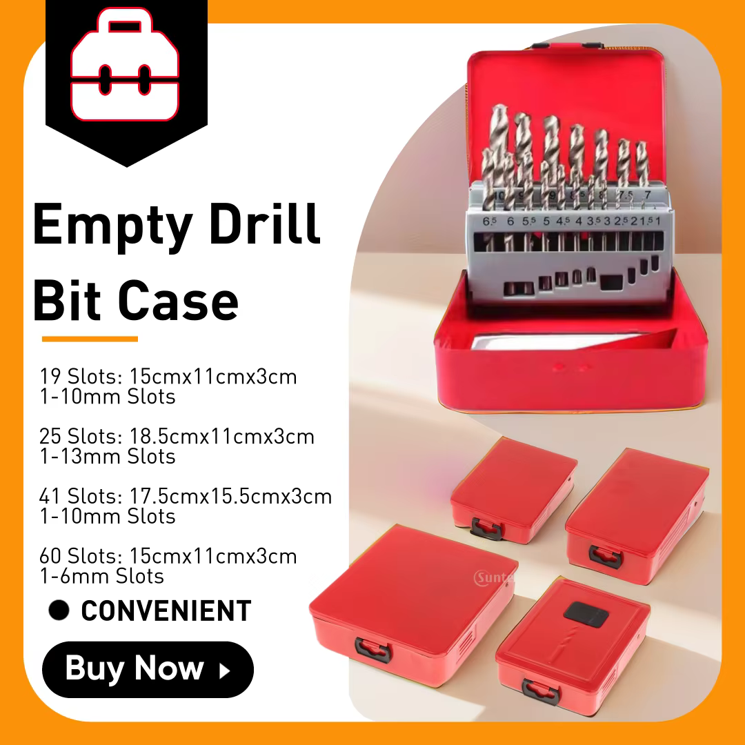 Mallette de rangement furt ée pour foret hélicoïdal