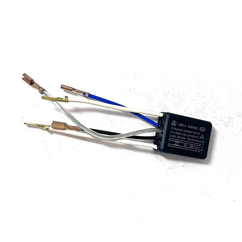 Accessoires de condensateurs pour Machines de découpe Bosch GWS8-100C GWS8-125C, filtres, meuleuses, pièces de rechange pour outils électriques