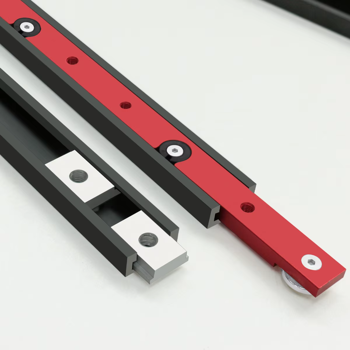 Rail de guidage T30 de 600/800 mm pour outils de menuiserie DIY