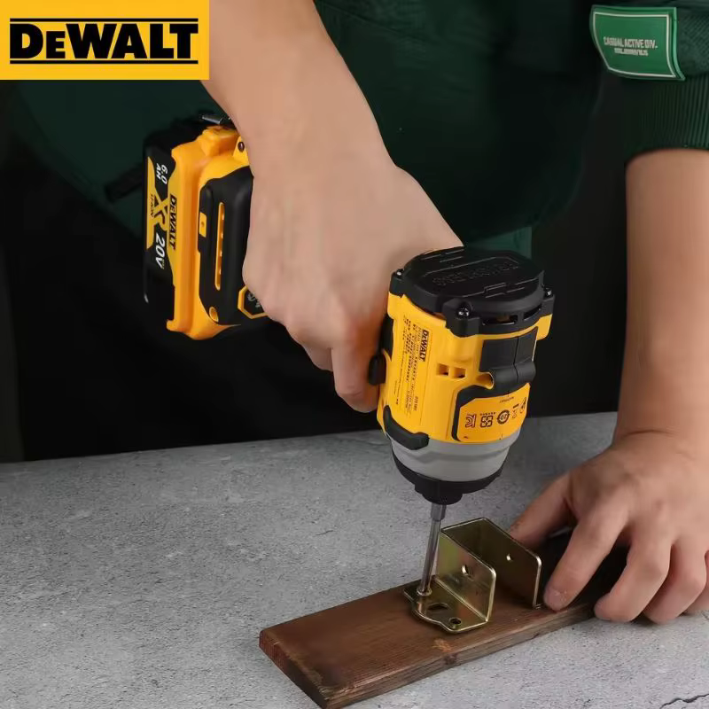 DEWALT DCF850 20V perceuse à percussion moteur sans brosse 205Nm vitesse Variable tournevis électrique pilote de