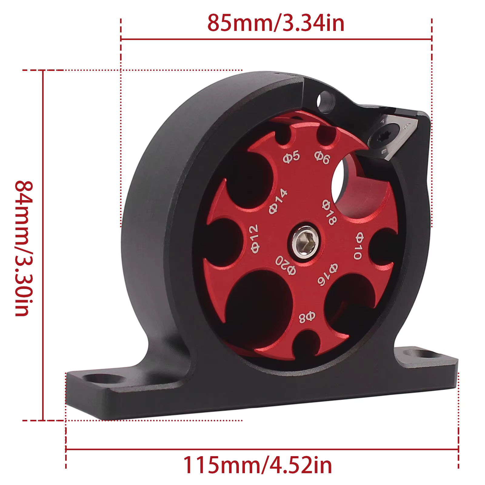Fabricant de chevilles métrique 5mm-20mm avec 1 lame en carbure