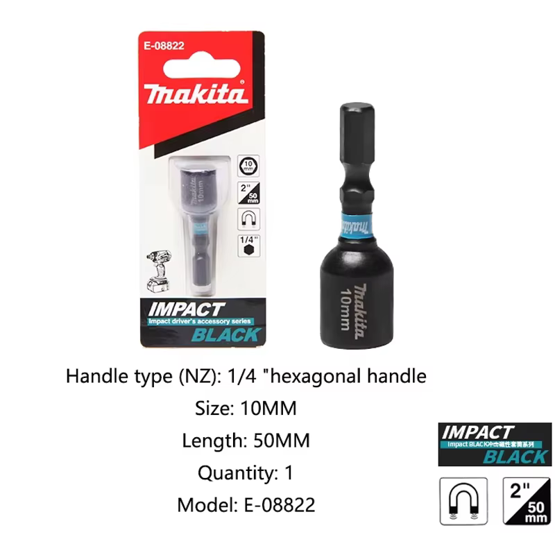 Makita Impact – série de manchons magnétiques noirs