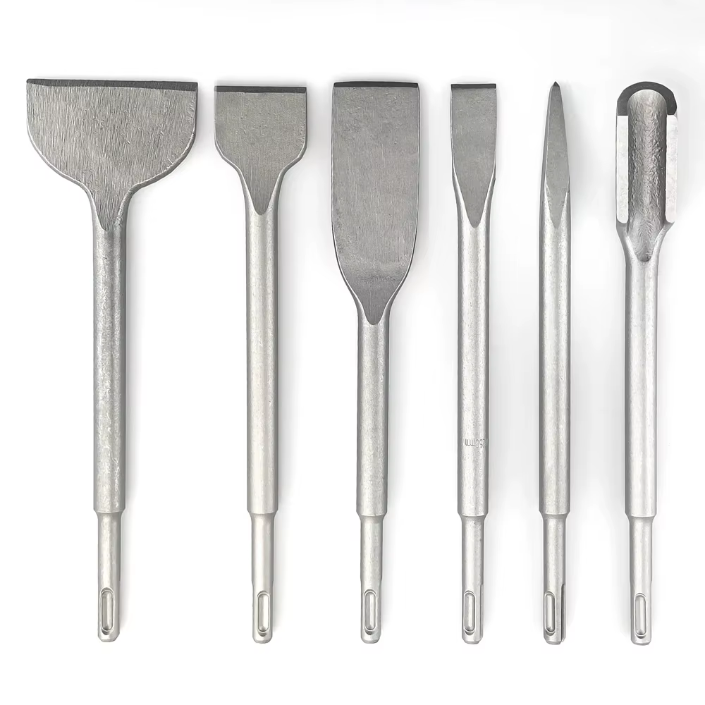 Jeu de ciseaux de 250 mm avec queue SDS Plus pour marteau perforateur électrique
