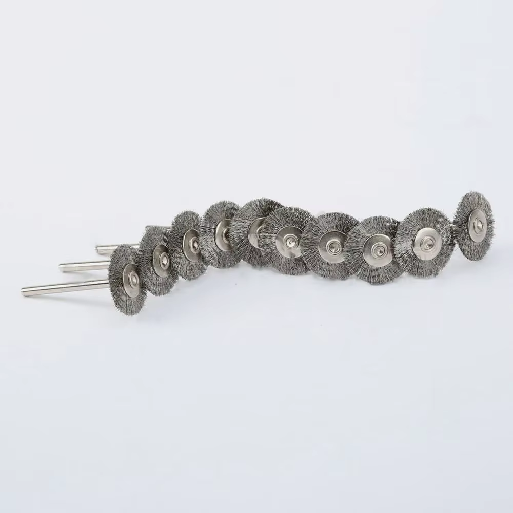 Accessoires Dremel, brosse rotative en acier de 22mm
