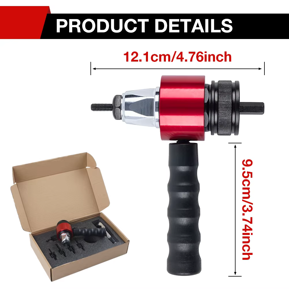 Adaptateur pour riveteuse électrique M3 M4 M5 M6 M8