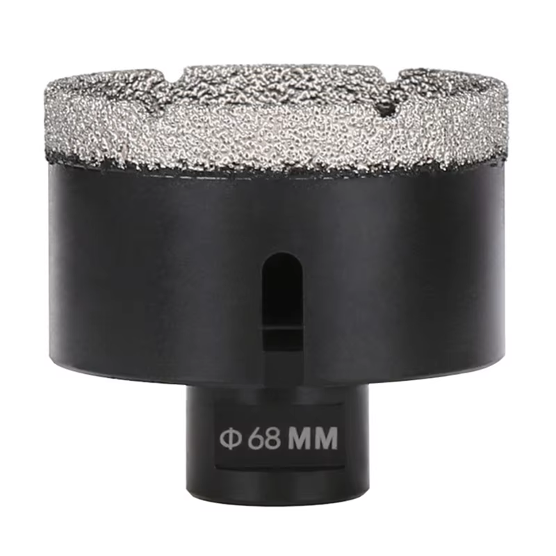 A69EM14 filetage sec brasé sous vide marbre maçonnerie trou scie ouvreur diamant forage noyau peu pour carrelage