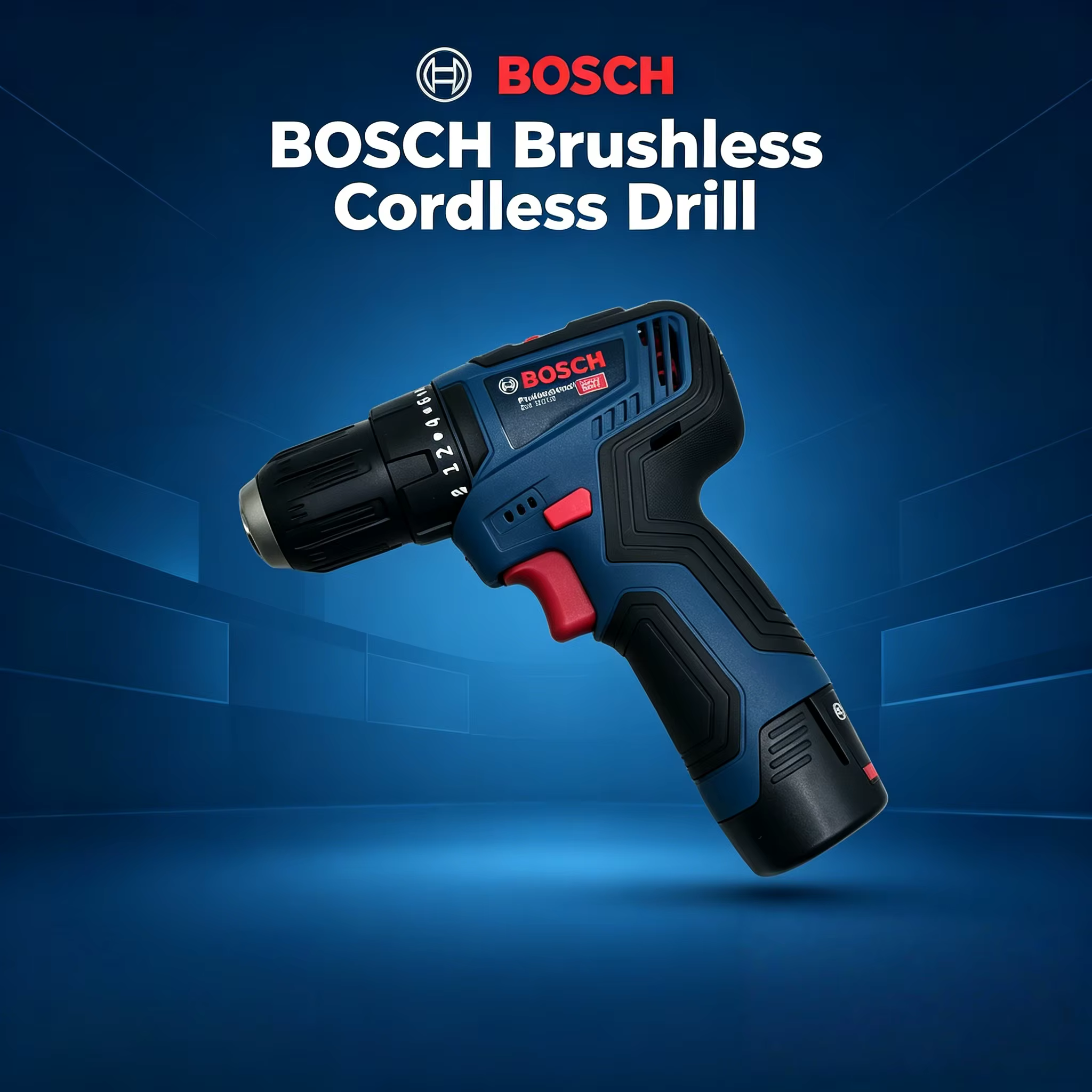 Perceuse à percussion sans fil professionnelle BOSCH GSB12V-30