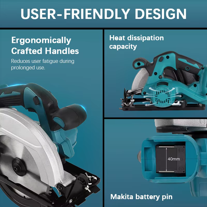 Makita – scie circulaire sans fil de 5/7 pouces