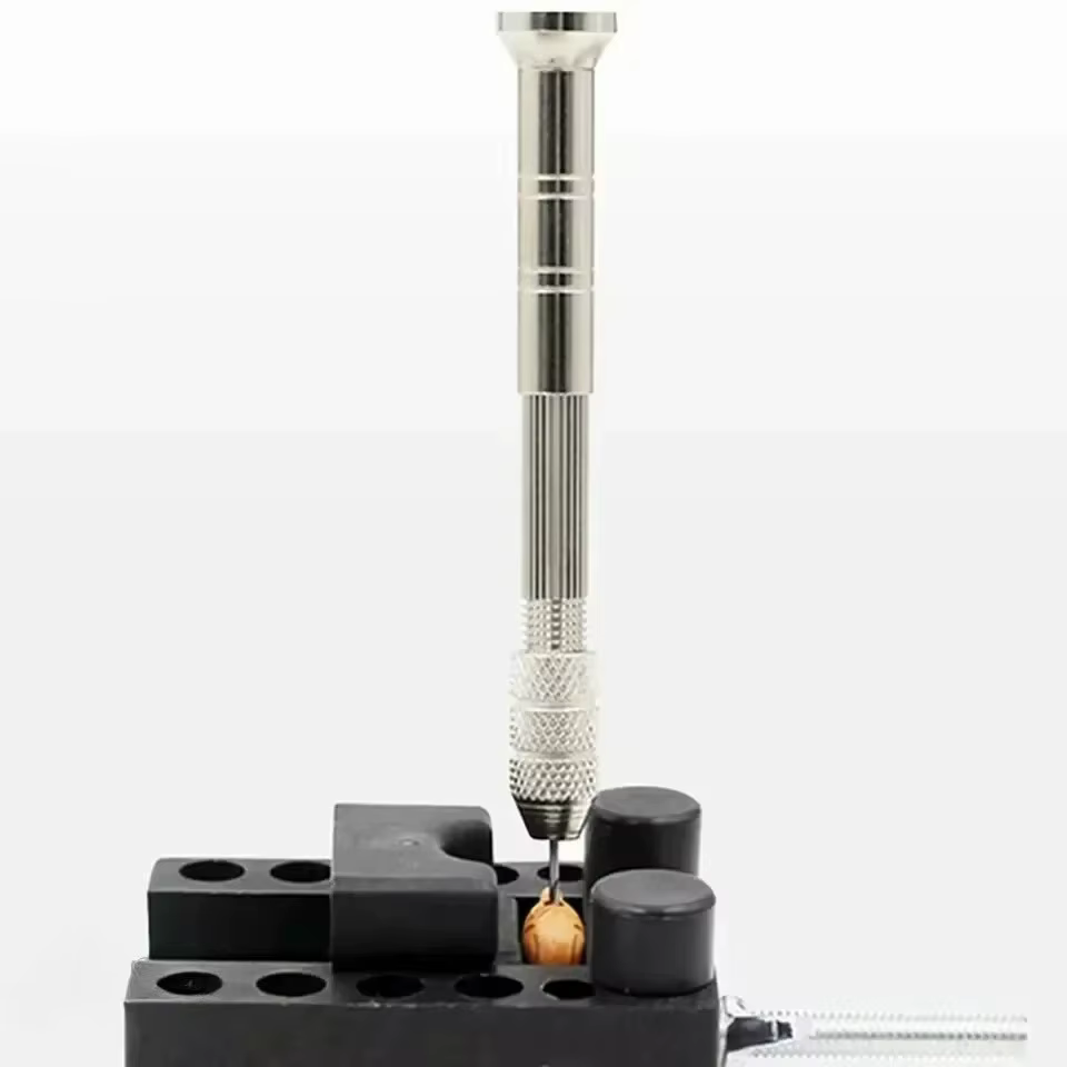 Mini perceuse manuelle 0.8-3.0mm, outils de perçage pour le travail du bois, pour modèles, loisirs, bijoutiers, outil rotatif de perçage, bricolage, 1/11 pièces