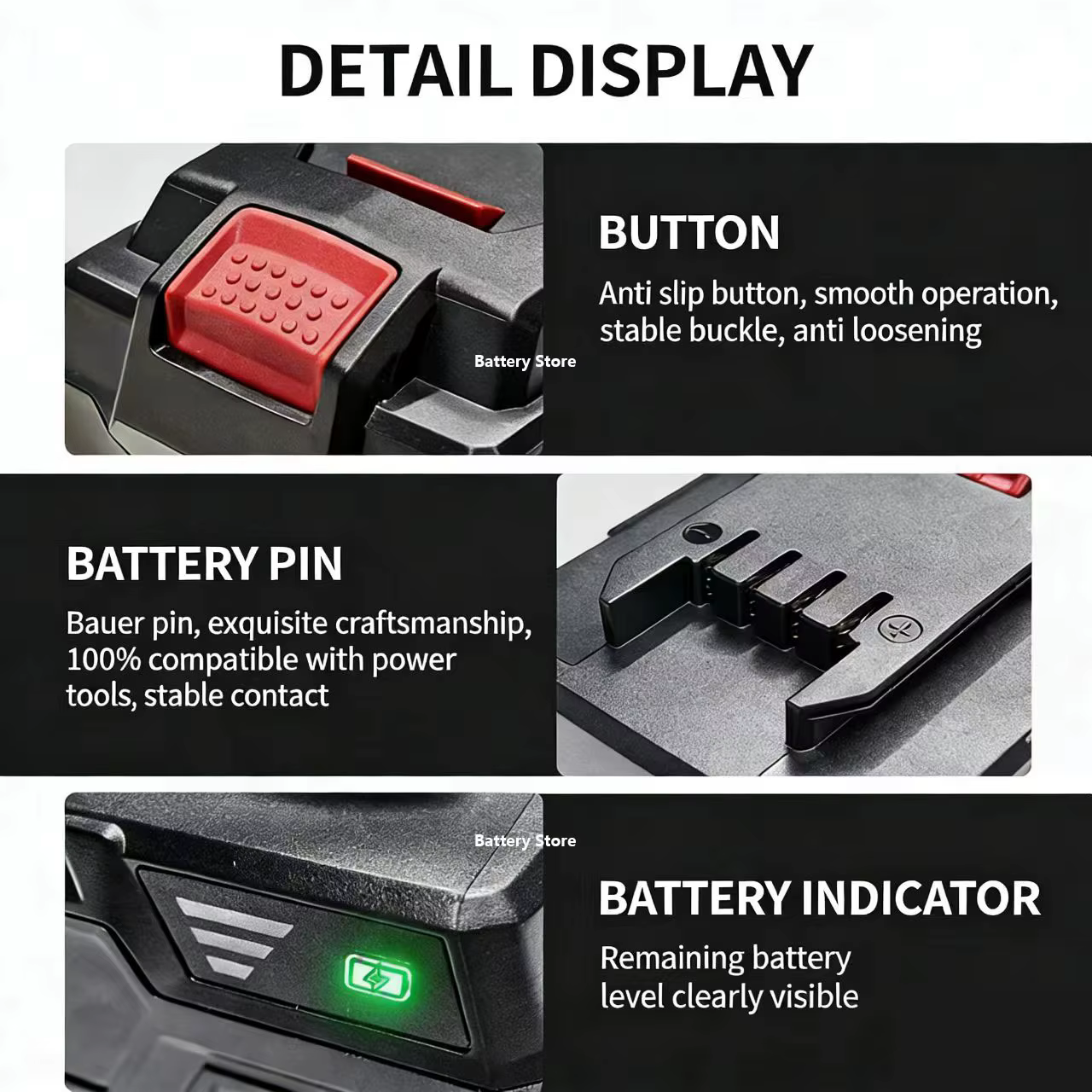 Batterie pour outil électrique Parkside 20V