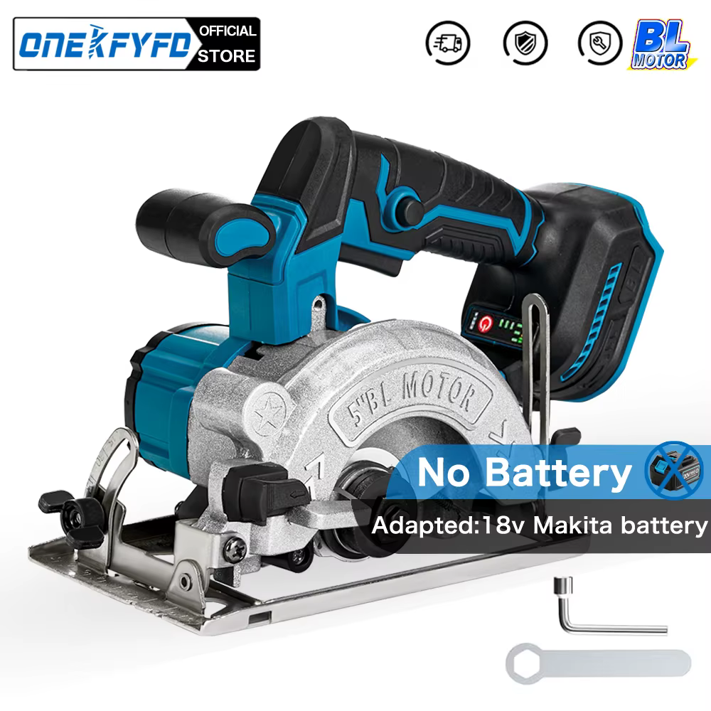 Makita-Scie circulaire électrique aste sans balais