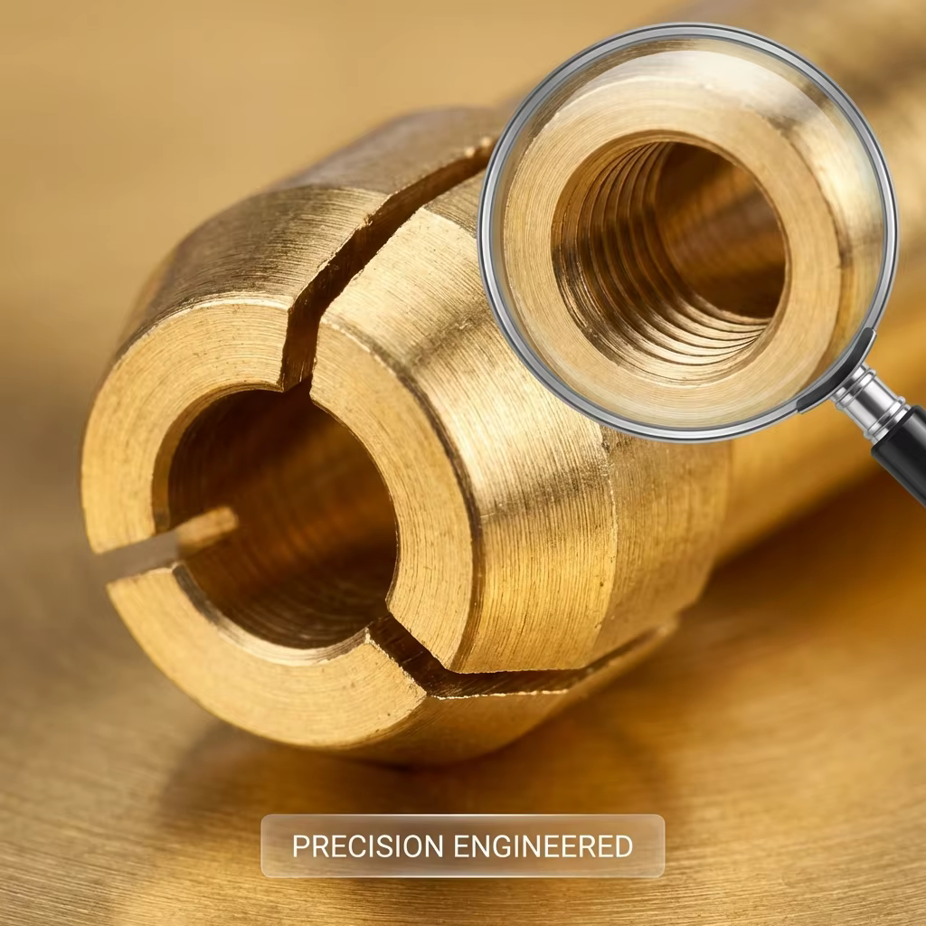 Mandrin en cuivre à changement rapide pour mandrins de perceuse