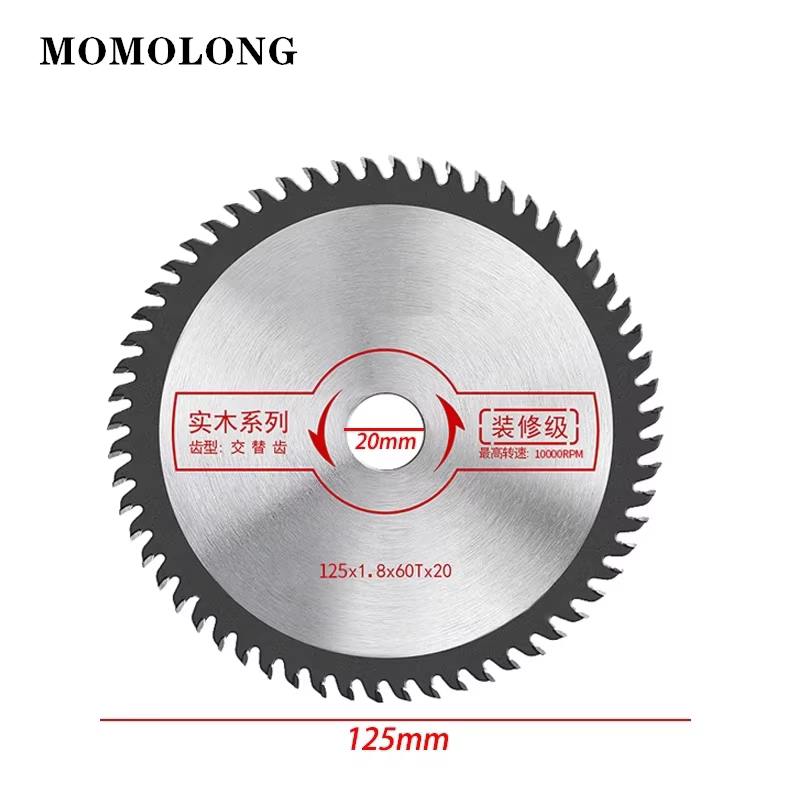 Lames de scie circulaire TCT 105mm/110mm/125mm/180mm