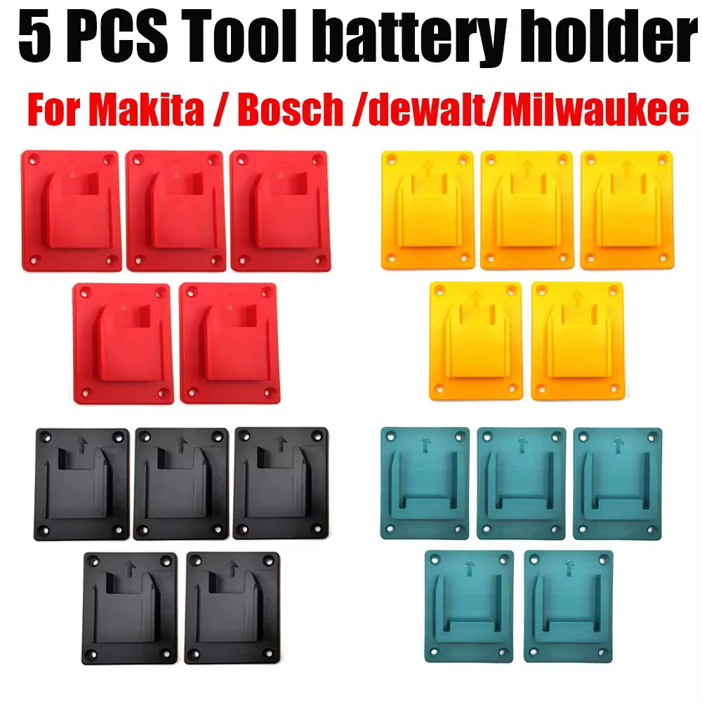 Porte-outils pour perceuse Dewalt 14.4V 18V 20V avec 4 clous de montage