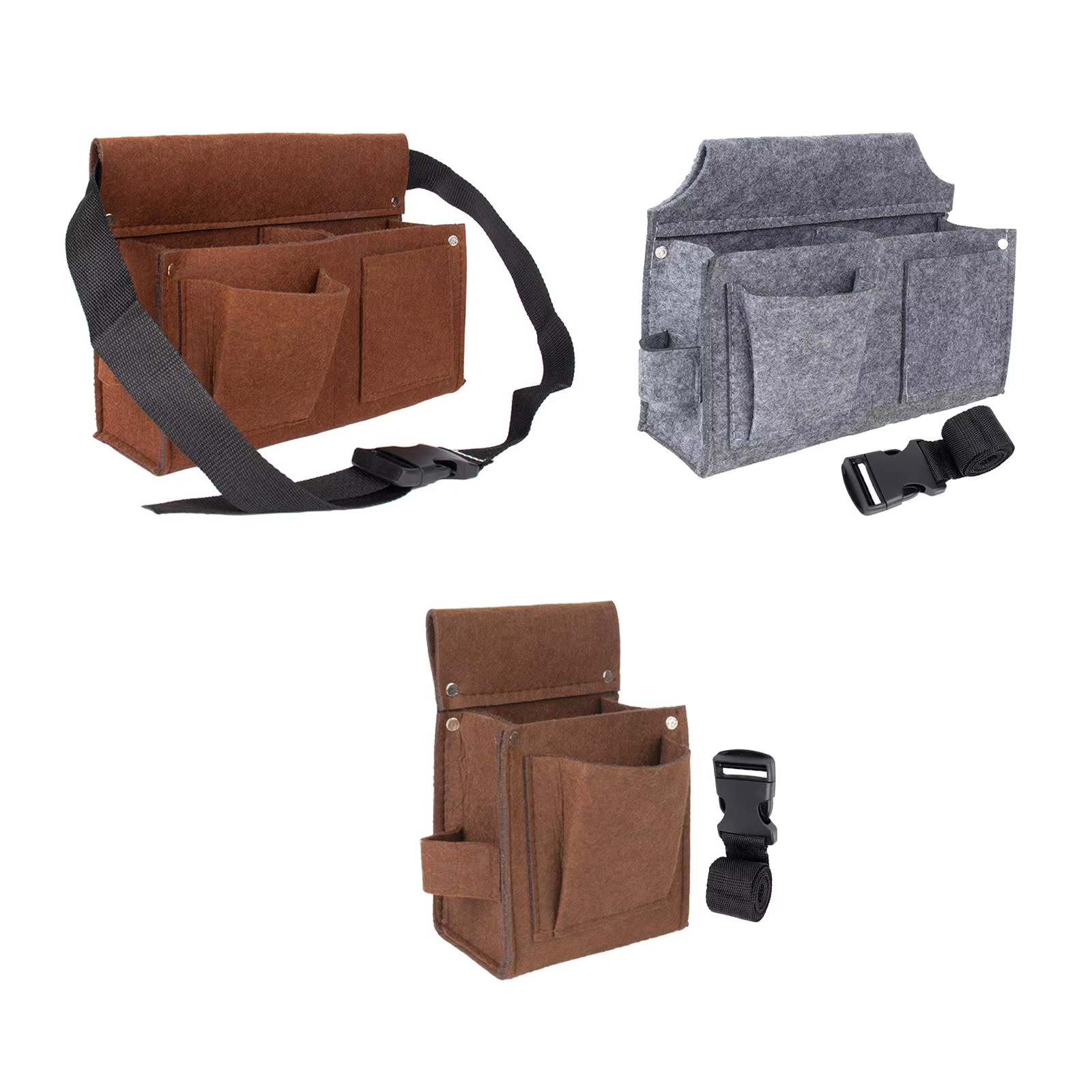 Pochette porte-outils, fixation de Clip de ceinture polyvalente
